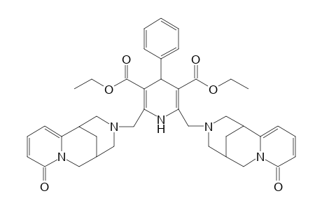 2,6-Bis(N-cytisinomethyl)-4-phenyl-1,4-dihydropyridine-3,5-dicarboxylic Acid Diethyl Ester