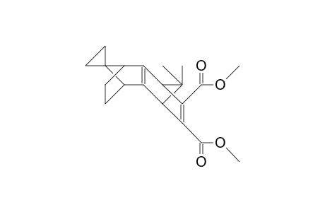 4,5-Dicarbomethoxy-12,12-dimethyl-11-spiro(1',1'-cyclopropyl)-syn, anti-tetracyclo(6.2.1.1/3,6/.0/2,7/)dodeca-2(7),4-dien