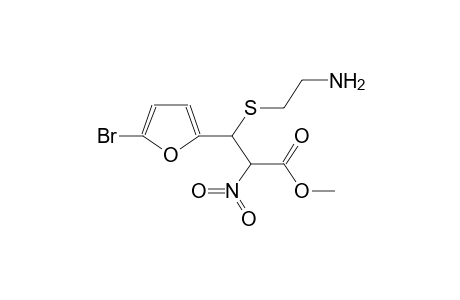 1-(5-BROMO-2-FURYL)-1-(2-AMINOETHYLTHIO)-2-NITRO-2-METHOXYCARBONYLETHANE