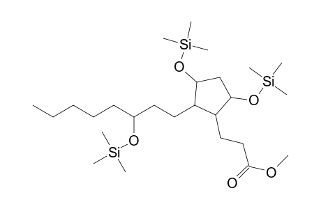 3-(2-(3-(trimethylsiloxy)octyl)-3,5-di(trimethylsiloxy)cyclopentyl)propanoic acid methyl ester
