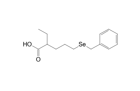 5-Benzylseleno-2-ethylpentanoic acid