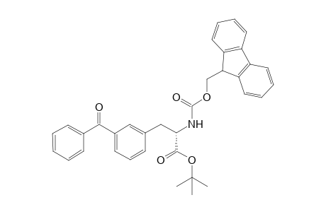 (2S)-3-(3-benzoylphenyl)-2-(9H-fluoren-9-ylmethoxycarbonylamino)propionic acid tert-butyl ester