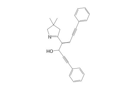 1,7-Diphenyl-4-(4',4'-dimethyl-delta-1'-pyrrolin-2'-yl)-5-hydroxyhepta-1,6-diyn-3-ene