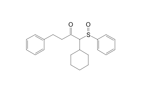 1-Cyclohexyl-4-phenyl-1-(phenylsulfinyl)-2-butanone