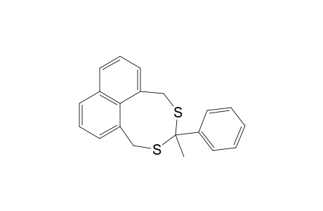 3-Methyl-3-phenyl-1H,5H-naphtho[1,8-ef][1,3]dithiocine