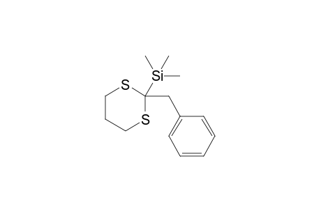 Trimethyl-[2-(phenylmethyl)-1,3-dithian-2-yl]silane