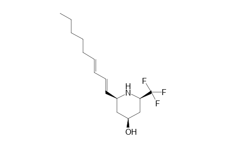 (2S,4S,6R)-2-[(1E,3E)-nona-1,3-dienyl]-6-(trifluoromethyl)-4-piperidinol