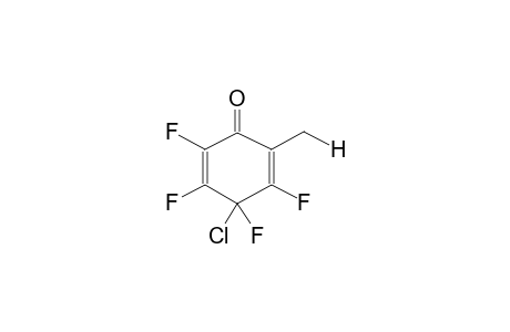 4-CHLORO-2-METHYLTETRAFLUOROCYCLOHEXA-2,5-DIENONE