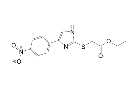 acetic acid, [[4-(4-nitrophenyl)-1H-imidazol-2-yl]thio]-, ethyl ester