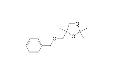 2,2,4-trimethyl-4-(phenylmethoxymethyl)-1,3-dioxolane