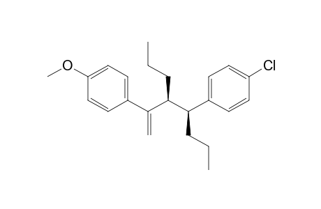 1-Chloro-4-((4S,5S)-5-(1-(4-methoxyphenyl)vinyl)octan-4-yl)benzene