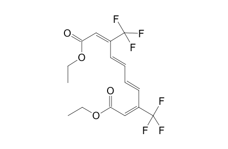 Ethyl (2E,4E,6E,8E)-3,8-bis(trifluoromethyl)deca-2,4,6,8-tetraene-1,10-dioate
