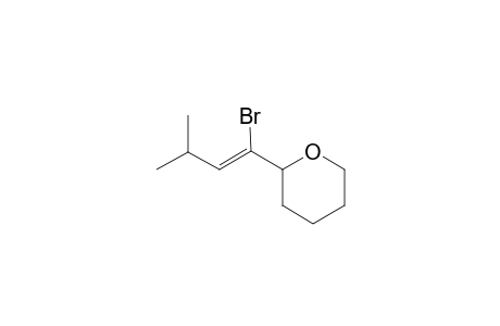 (E)-5-(1'-Bromo-3'-methyl-1'-butenyl)-tetrahydropyran
