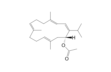 Acetoxy-Cembra-1,3,7,11-tetraene