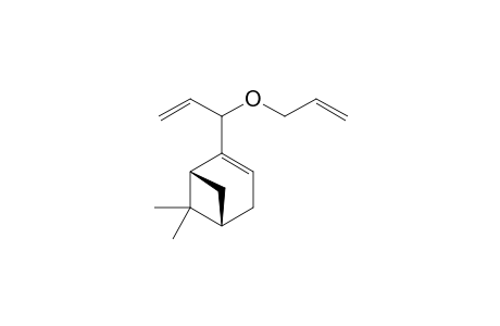 (1R,5S)-2-(1-Allyloxyprop-2-enyl)-6,6-dimethylbicyclo[3.1.1]hept-2-ene