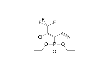 O,O-DIETHYL(1-CYANO-2-TRIFLUOROMETHYL-2-CHLOROVINYL)PHOSPHONATE(ISOMER 1)