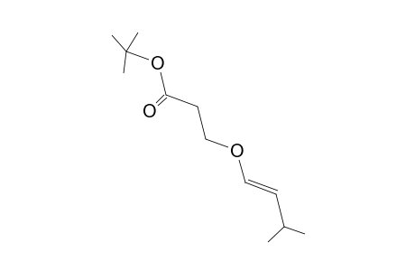 t-Butyl 3-(3'-methyl-1'-butenoxy)propanoate
