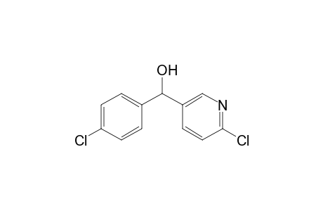 (4-chlorophenyl)-(6-chloro-3-pyridinyl)methanol