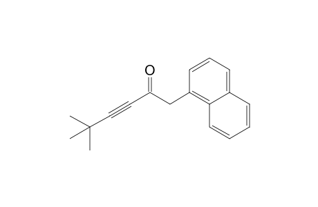 1-(1-Naphthyl)-4-tert-butyl-2-oxobut-3-yne