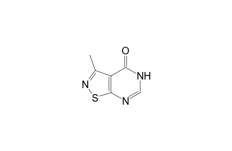 Isothiazolo[5,4-d]pyrimidin-4(5H)-one, 3-methyl-