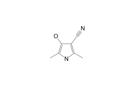 4-hydroxy-2,5-dimethyl-1H-pyrrole-3-carbonitrile
