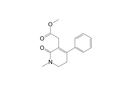 3-Methoxycarbonylmethyl-1-methyl-4-phenyl-5,6-dihyro-2-pyridone