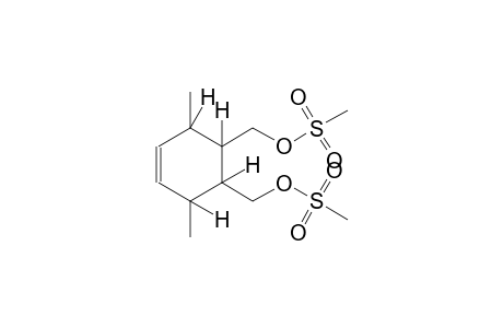 ((1R,2R,5S,6S)-2,5-dimethyl-6-{[(methylsulfonyl)oxy]methyl}-3-cyclohexen-1-yl)methyl methanesulfonate