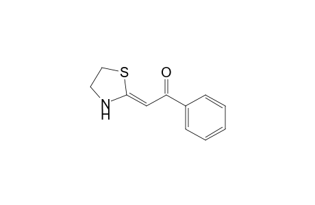 2-Benzoylmethylenethiazolidine