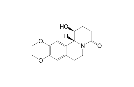(1S,11bR)-1-hydroxy-9,10-dimethoxy-1,2,3,6,7,11b-hexahydrobenzo[a]quinolizin-4-one