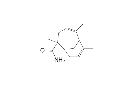 Bicyclo[4.3.1]deca-4,7-diene-2-carboxamide, 2,5,7-trimethyl-, endo-