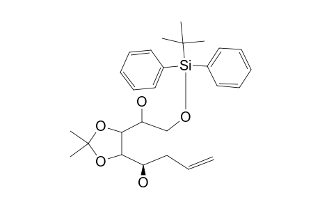8-O-(TERT.-BUTYLDIPHENYLSILYL)-1,2,3-TRIDEOXY-5,6-O-ISOPROPYLIDENE-D-ALTRO-OCT-1-ENITOL