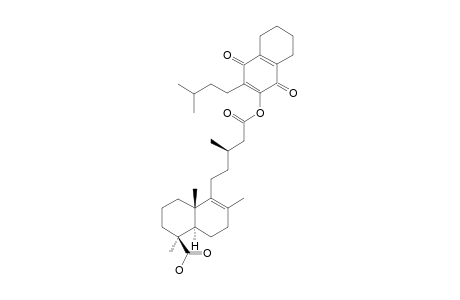 DIHYDROPRENYL-5,6,7,8-TETRAHYDRO-LAPACHOYL-DELTA-8(9)-JUNICEDRATE