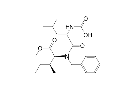 L-Isoleucine, N-[N-[(phenylmethoxy)carbonyl]-L-leucyl]-, methyl ester