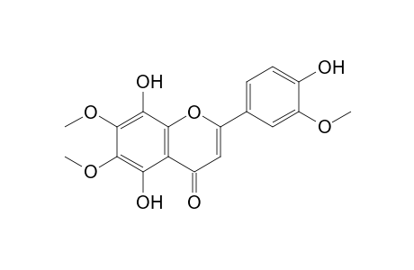 5,8,4'-Trihydroxy-6,7,3'-trimethoxyflavone