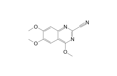 4,6,7-Trimethoxyquinazoline-2-carbonitrile