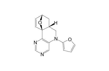 (+-)-(6aS,8S)-5,6,6a,7,8,10a-4-(2-Furyl)-hexahydro-8,10a-epoxypyrimido[5,4-c]isoquinoline
