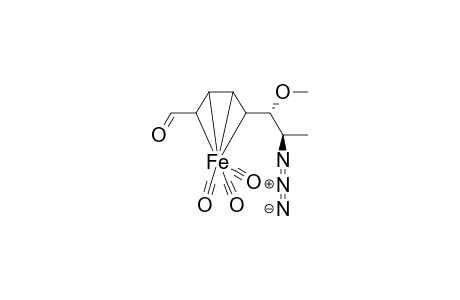 (2S,5R,6R,7R,2E,4E)-Tricarbonyl-[.eta(4).-(2->5)-7-azido-6-methoxyocta-2,4-dienal]-iron