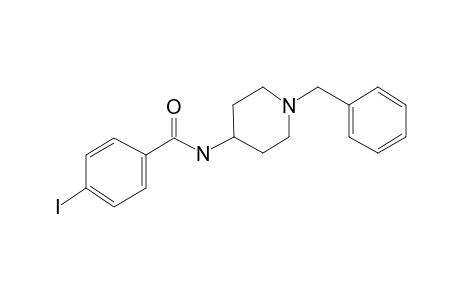 N-(1-Benzylpiperidin-4-yl)-4-iodobenzamide