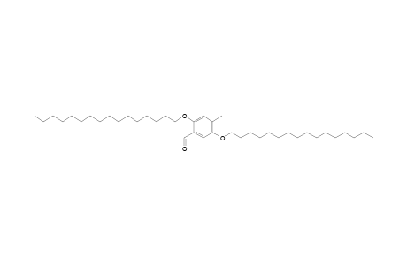 2,5-Dihexadecyloxy-4-methylbenzaldehyde
