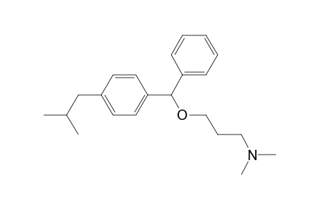 [3-[(4-Isobutylphenyl)phenylmethoxy]propyl](dimethyl)amine