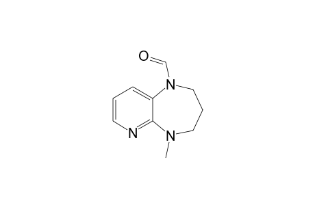 1-Formyl-5-methyl-2,3,4,5-tetrahydro-1H-pyrido[2,3-b][1,4]diazepin