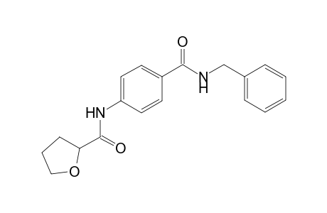 N-[4-(benzylcarbamoyl)phenyl]oxolane-2-carboxamide