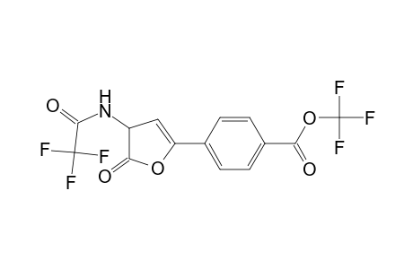 Acetic acid, trifluoro-, 4-[4,5-dihydro-5-oxo-4-[(trifluoroacetyl)amino]-2-furanyl]phenyl ester