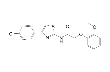 acetamide, N-[4-(4-chlorophenyl)-2-thiazolyl]-2-(2-methoxyphenoxy)-