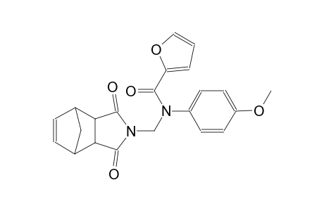 N-[(3,5-dioxo-4-azatricyclo[5.2.1.0~2,6~]dec-8-en-4-yl)methyl]-N-(4-methoxyphenyl)-2-furamide
