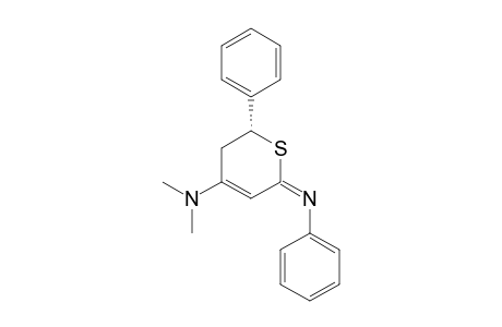 (RS)-(+/-)-N,N-DIMETHYL-6-PHENYLIMINO-3,6-DIHYDRO-2H-THIOPYRAN-4-AMINE