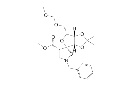 Methyl (4S,5S,7R,8R,9S)-8,9-Isopropylidenedioxy-2-benzyl-7-[(methoxymethoxy)methyl]-1,6-dioxa-2-azaspiro[4.4]nonane-4-carboxylate