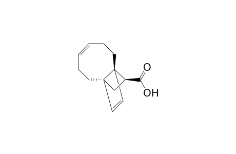 Tricyclo[6.2.2.01,8]dodeca-4,11-diene-9-carboxylic acid, (1.alpha.,8.alpha.,9.beta.)-