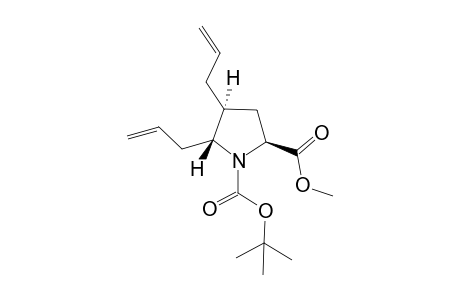 (2S,4S,5R)-4,5-bis(prop-2-enyl)pyrrolidine-1,2-dicarboxylic acid O1-tert-butyl ester O2-methyl ester