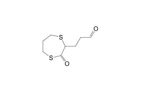 3-(3-Oxo-1,4-dithiepan-2-yl)propanal